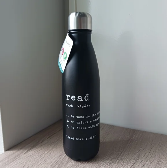Bookish Water Bottle / Thermos ๐ - Picture 1 of 16